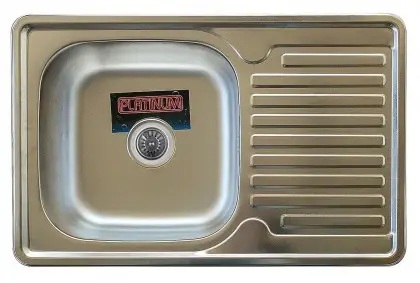 Мийка Platinum Сатин 0,6/180 мийка кухонная кутоваТМ Platinum 7850