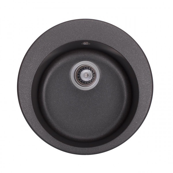 Мийка VITORIA  black shine (D=500mm.)