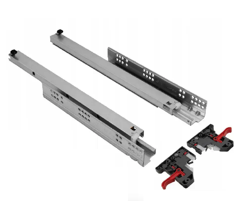 Направляющая MODERN SLIDE нижнего крепления полного выдвижения L-450 PUSH TO OPEN