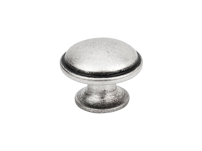 Ручка кнопка Virno Antique 635 античное серебро