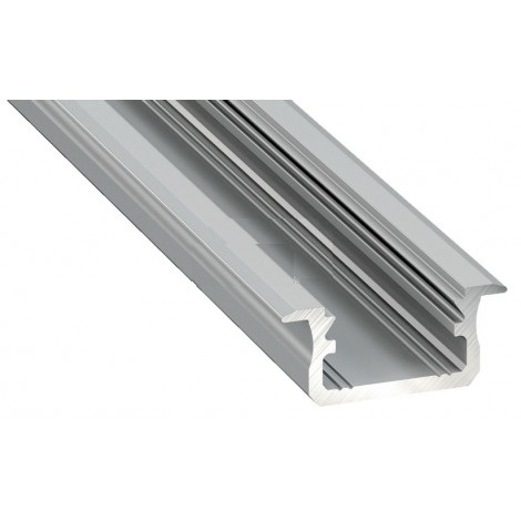 Профіль алюм для стрічки LED L=4150 вріз 7*16 сріб Grass Hopper