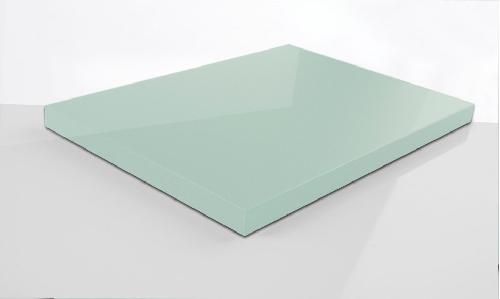 ME-401U AS небесно-бірюзовий глянець метал MDF 18,4мм + кромка 