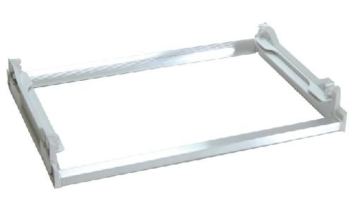 Рама алюмінієва до сушки для посуду 900 мм колір білий 544.19.787